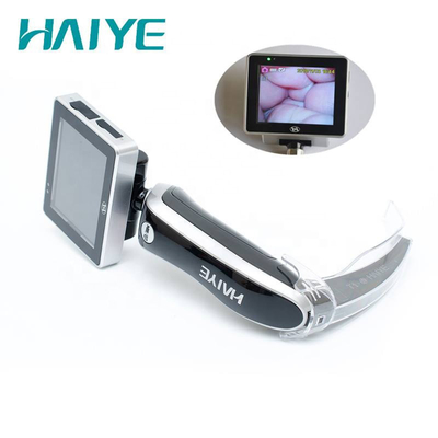 Pulgada ayudada video LCD del laringoscopio 3 del metal plástico para la intubación