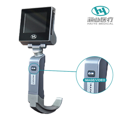 HYHJ - Videolaringoscopio reutilizable de acero inoxidable KC con batería recargable