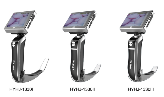 El laringoscopio óptico USB de la anestesia video flexible del laringoscopio de 3,0 pulgadas hizo salir