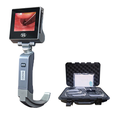 Laringoscopio de 5 Mac Miller Blades Medical Digital Video con la caña ergonómica de la mano