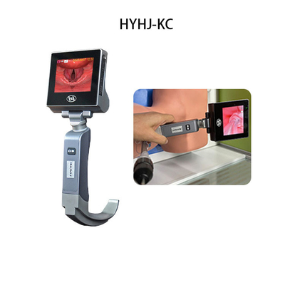 Videolaringoscopio de mano para intubación CMOS con visualización de glotis hiperangulada de 70 grados