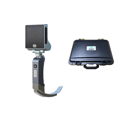 Endoscopio quirúrgico médico con salida USB Lcd de 3 pulgadas, cuchillas de intubación neonatal, laringoscopio de vídeo
