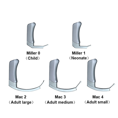 Laringoscopio visual de 70 cuchillas del grado 5 para diverso CE oral de la estructura