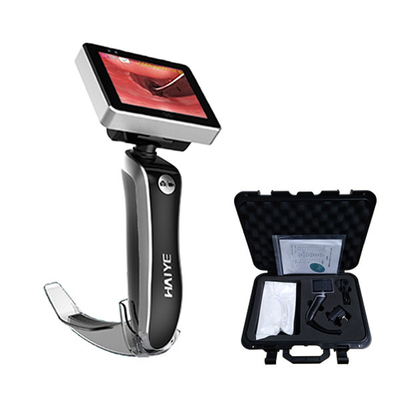 Videolaringoscopio médico todo en uno para intubación de vías respiratorias con pantalla de 3&quot; con cuchillas desechables
