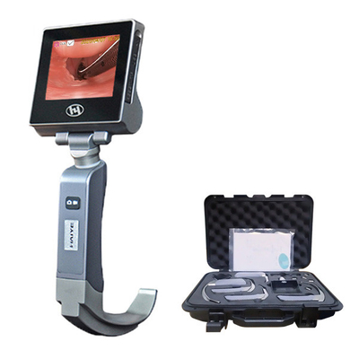 Intubación de videolaringoscopio de acero inoxidable con certificación CE para intubación de vías respiratorias difíciles FDA ISO 13485
