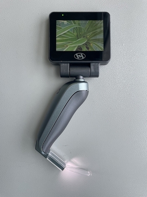Laringoscopio de video con pantalla LCD HD de 3″ 5+3 hojas de laringoscopios desechables