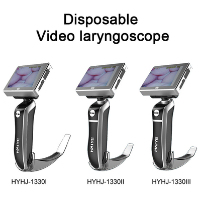 Laringoscopio de vídeo de desinfección OEM, endoscopios visuales de ángulo de rotación de 70 grados