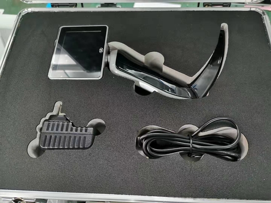 Endoscopio electrónico de la fibra óptica de la anestesia video disponible del laringoscopio 32GB