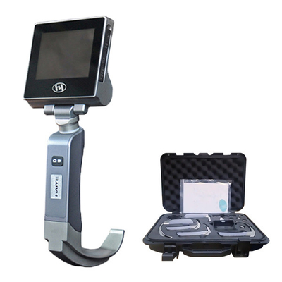 Videolaringoscopio para adultos de acero inoxidable reutilizable 2022 con 5 cuchillas