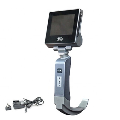 Endoscopio quirúrgico médico con salida USB Lcd de 3 pulgadas, cuchillas de intubación neonatal, laringoscopio de vídeo