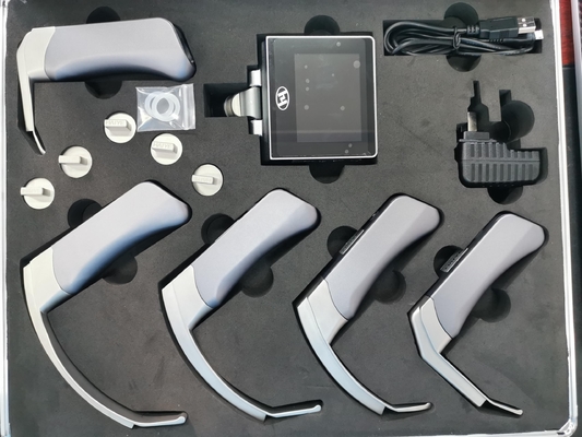 ángulo de visión del laringoscopio de 220V Digitaces anestesia de 70 grados