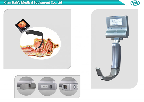 Laringoscopio video reutilizable médico 1280*720 Px del USB 32GB
