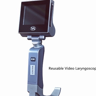 Equipamiento médico video reutilizable de la cirugía de la intubación del laringoscopio de la anestesia